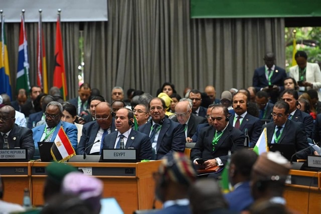 الرئيس السيسي يستعرض الأولويات المصرية لرئاسة 