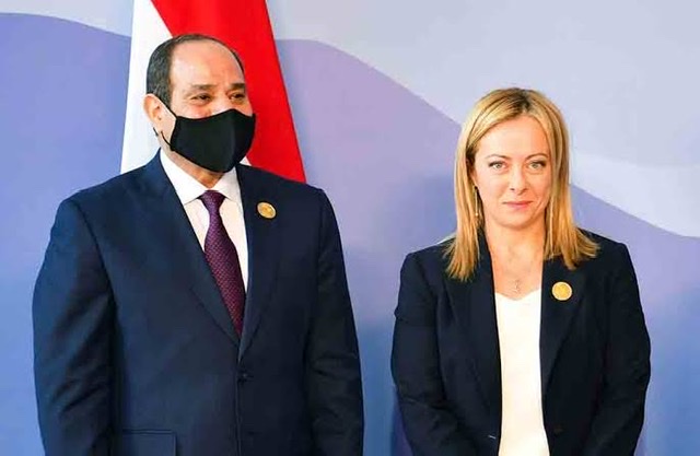 الرئيس السيسي وميلوني يبحثان هاتفيًا ملف أزمة الغذاء على المستوى الدولي