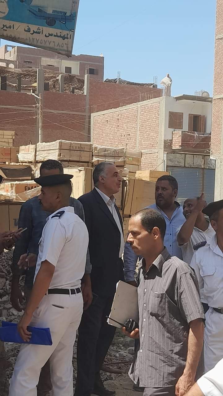 محافظ المنيا: انطلاق حملات المرحلة الثالثة للموجة ٢١ لإزالة التعديات  