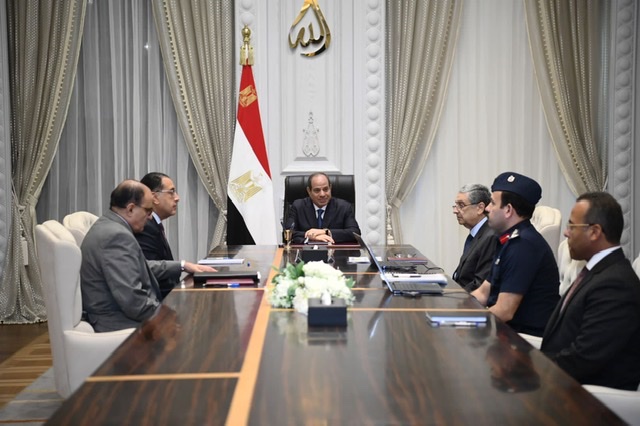 السيسي يوجه بمواصلة العمل على استكمال مستهدفات المشروع القومي العملاق في مجالي الزراعة والغذاء