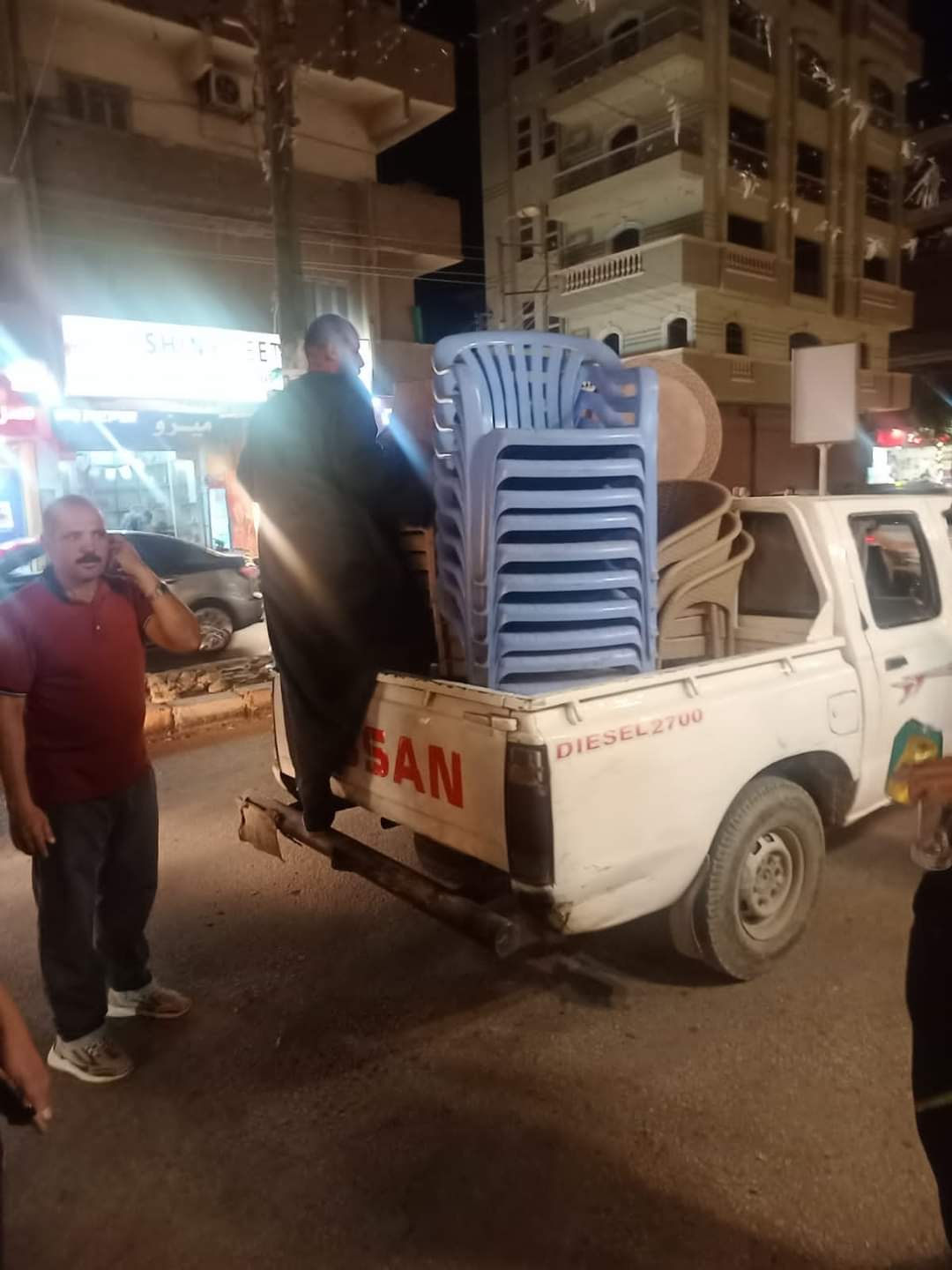 تحرير 263 محضر إشغال طريق في 3 مراكز بالمنيا