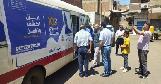 التقرير اليومي.. «الصحة»: تقديم 407 آلاف خدمة في المبادرات الرئاسية وجميع التخصصات الطبية والعلاجية والوقائية وتنظيم الأسرة