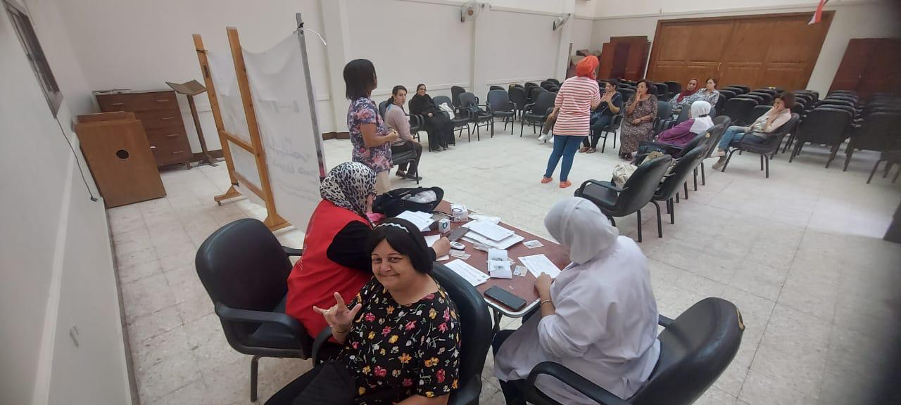 وحدة الصم بالكنيسة الأسقفية تستضيف حملة 100 يوم صحة