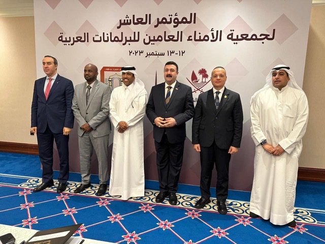 شعراوي يُشارك في الاجتماع السنوي العاشر لجمعية الأمناء العامين للبرلمانات العربية في الدوحة