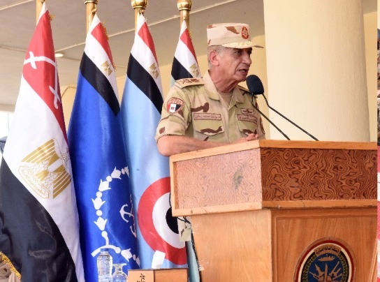 الفريق أول محمد زكي يشهد المرحلة الختامية للتدريب المصرى الأمريكى المشترك 