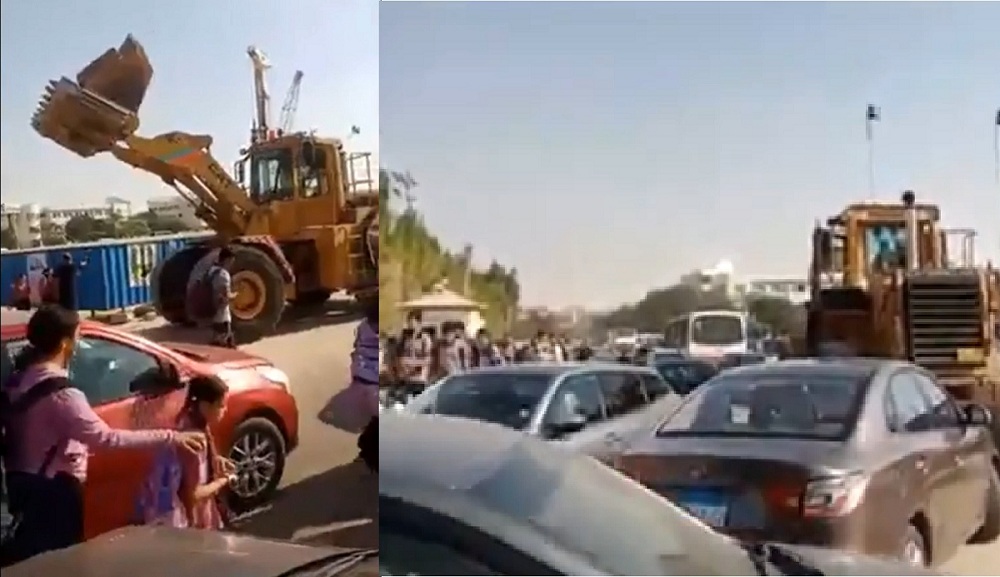 خطر داهم يهدد تلاميذ مدرسة منارة الفاروق بالتجمع الأول 