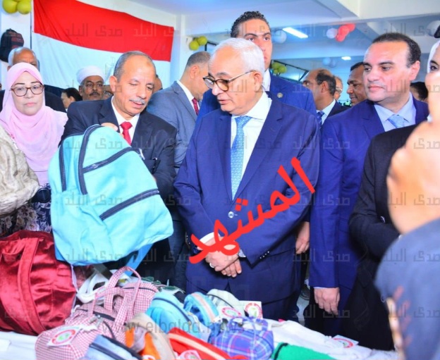 وزير التعليم يفتتح عددا من المشروعات التعليمية فى الأقصر 