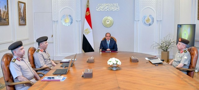 الرئيس السيسي يطلع على الموقف التنفيذي لعدد من مشروعات جهاز الخدمة الوطنية