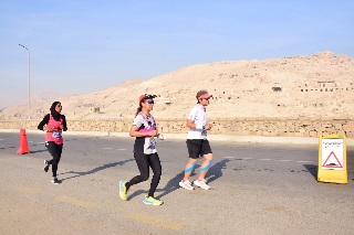 انطلاق ماراثون الأقصر الدولى بمشاركة فعالة 