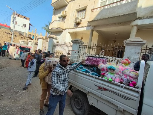 ٧٣ محضر إشغالات فى حملة لشرطة مرافق الأقصر 