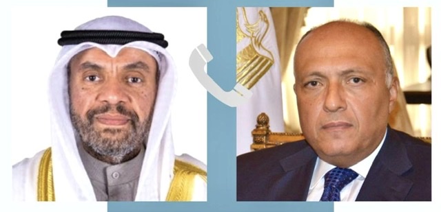 وزير الخارجية يهنئ نظيره الكويتي بتولية المنصب