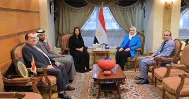 وزيرة التضامن تبحث مع السفيرة الإماراتية سبل إغاثة غزة

