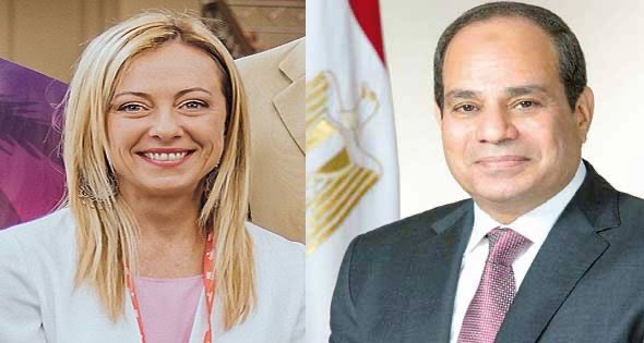 خلال اتصال مع ميلوني.. السيسي يحذر من استمرار الحرب في غزة وتداعياته الكبيرة على أمن الإقليم