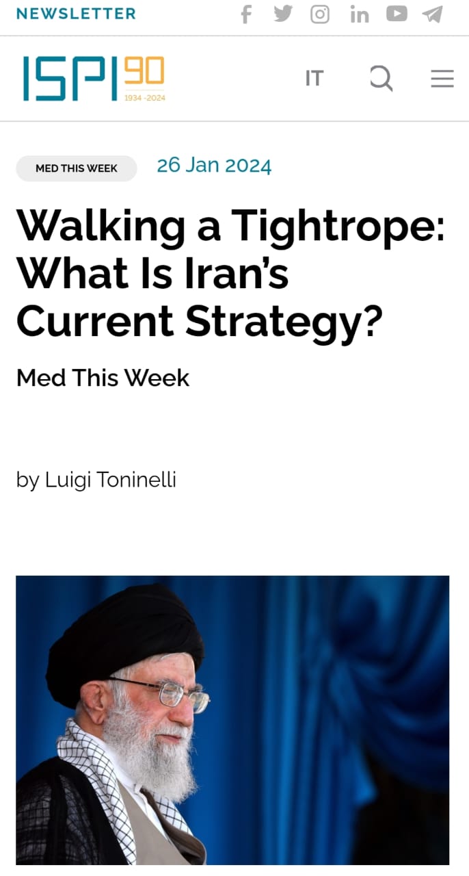المشي على الحبل المشدود: ماهي استراتيجية إيران الحالية؟