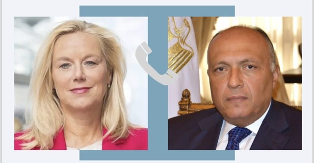 شكري يبحث مع المنسقة الأممية للشؤون الإنسانية جهود تعجيل عملية إدخال المساعدات لقطاع غزة