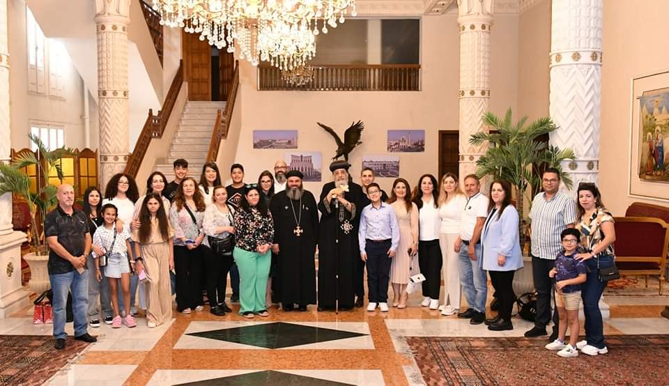 البابا تواضروس يستقبل وفدًا سياحيًّا من ألمانيا