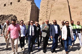 ٣٧ مليون جنية منحة من فرنسا لتجميل معبد الكرنك