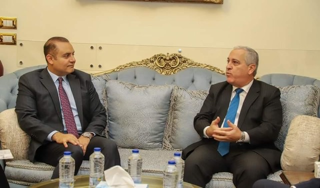الأنصاري والشوربجي يستعرضان سبل التعاون بين المؤسسات الصحفية المصرية و القطرية 