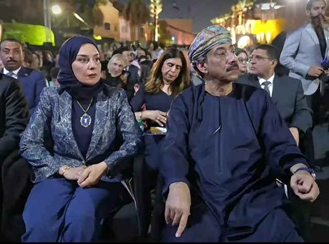 بحضور سفير سلطنة عمان.. مهرجان الموسيقى العربية يكرم خالد بن حمد البوسعيدي