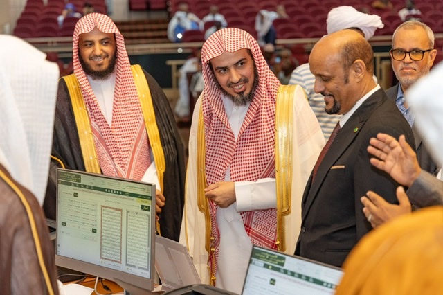 وكيل وزارة الشؤون الإسلامية يتفقد سير مسابقة خادم الحرمين لحفظ القرآن والسنة في موريتانيا