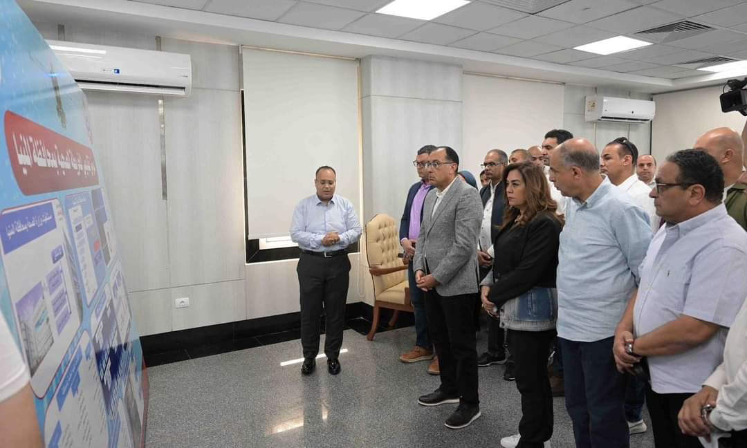 وزيرة التنمية المحلية تشارك في تفقد رئيس الوزراء مشروع تطوير مستشفى العدوة المركزي