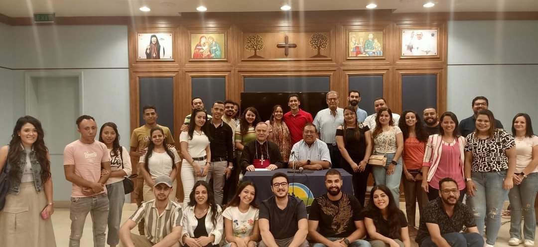  السفير البابوي بمصر يلتقي أعضاء الدورة السابعة والستين للمقبلين على الزواج