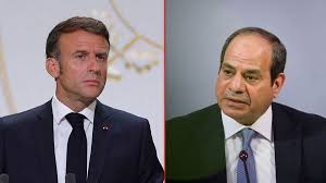 السيسي وماكرون يتناولان تصعيد الشرق الأوسط وتعزيز مسار التهدئة
