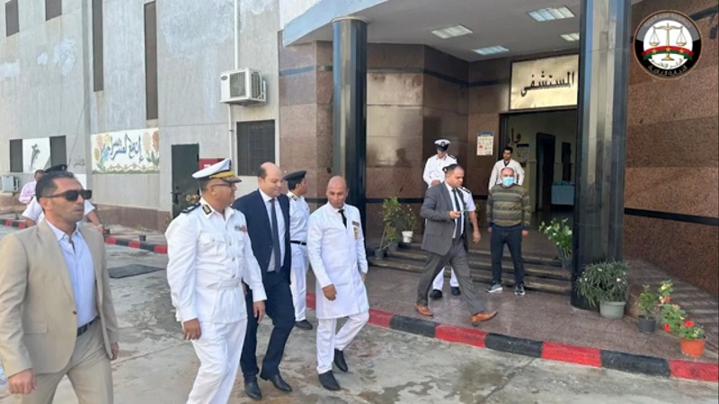 النيابة العامة تُجري تفتيشًا لمركز إصلاح وتأهيل جمصة (٤)