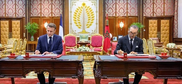 المغرب وفرنسا يعلنان تطور علاقتهما لمستوى 