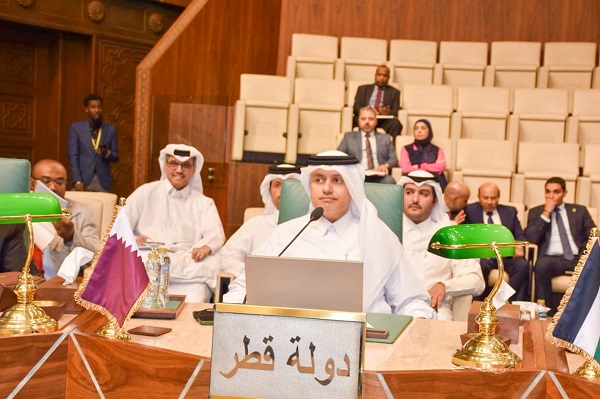 سفير قطر يشارك في اجتماع طارئ لمجلس الجامعة العربية لدعم لبنان

