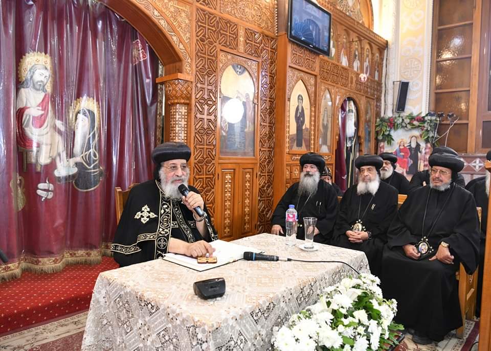 «المتضايقون اشبعهم بالخيرات» عظة البابا تواضروس في اجتماع الأربعاء