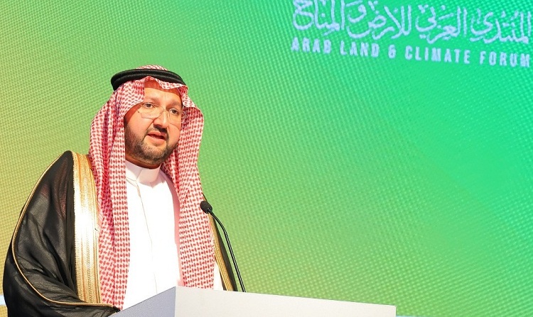 الأمير عبد العزيز بن طلال في افتتاح المنتدى العربي للأرض والمناخ: التصحر يهدد 2 مليار شخص

