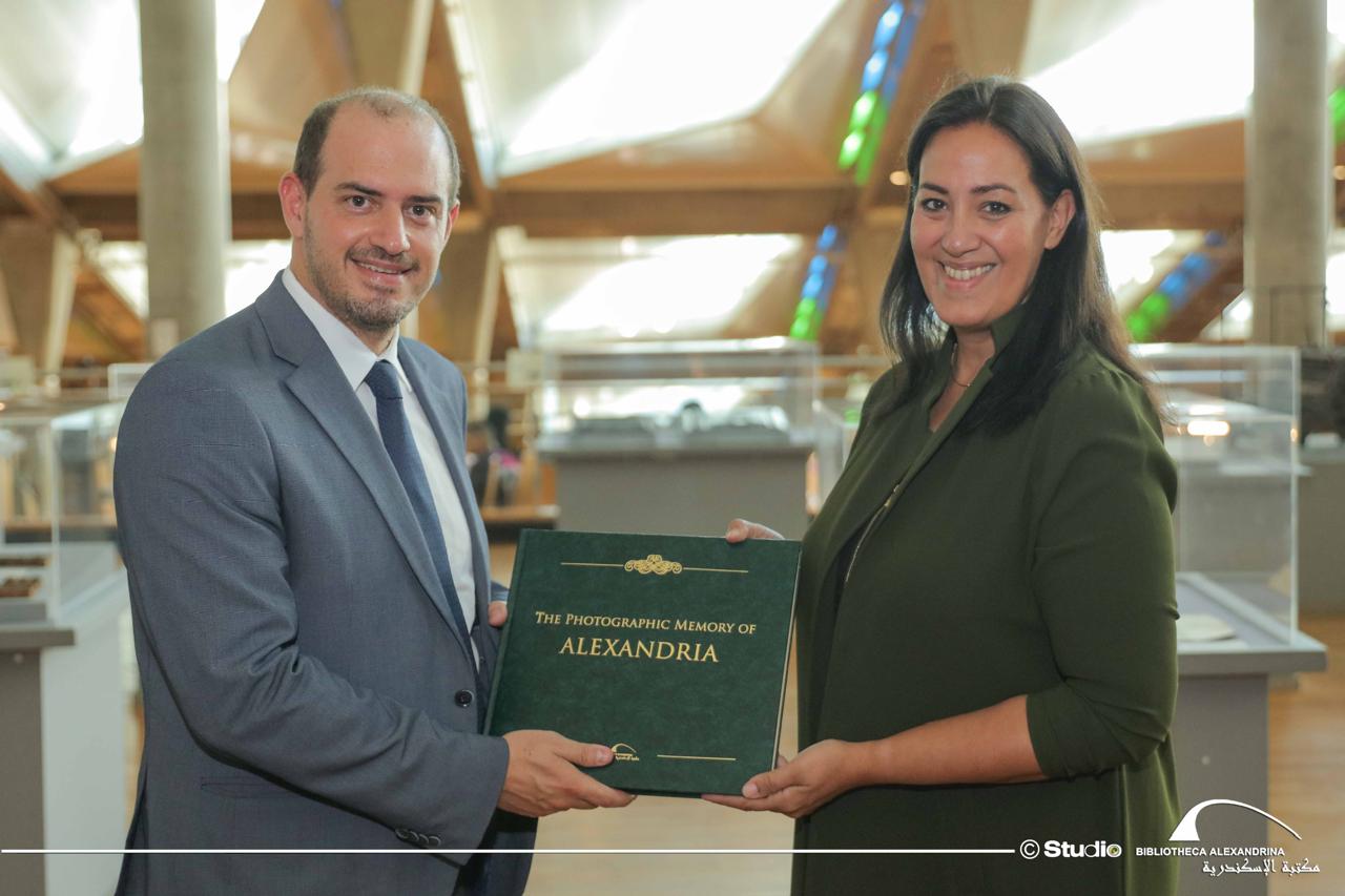 مكتبة الإسكندرية تستقبل نائب وزير الخارجية اليوناني

