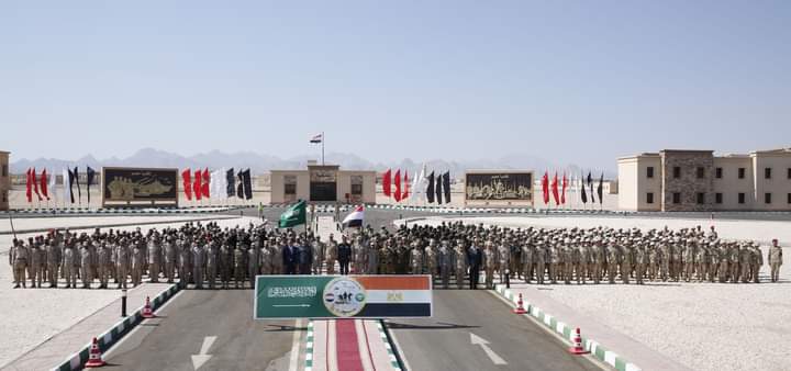 انطلاق فعاليات التدريب المصري السعودي المشترك 