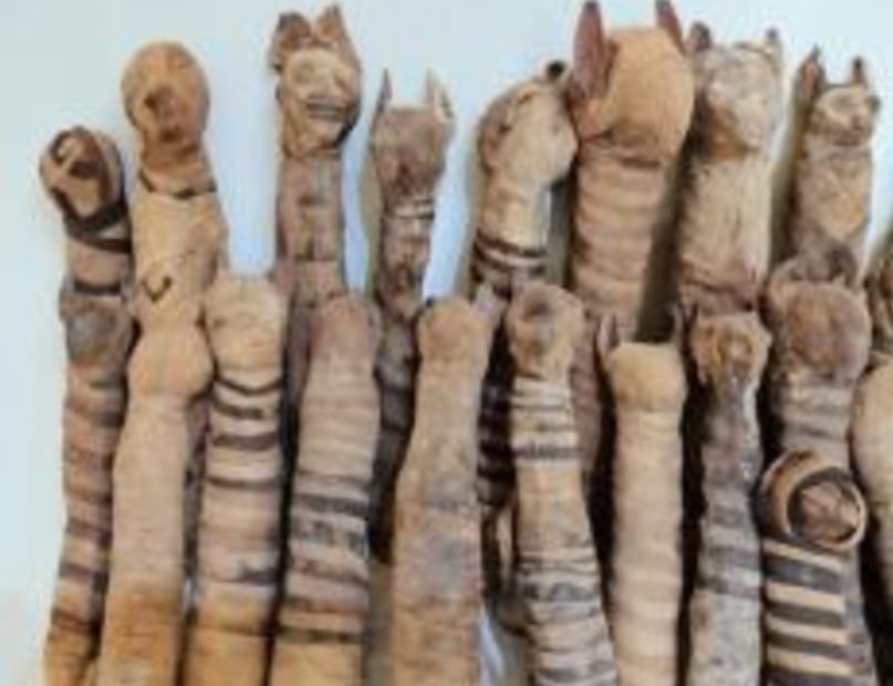 الأمن العام يضبط 360 قطعة ومومياوات أثرية بحوزة شخصين في المنيا

