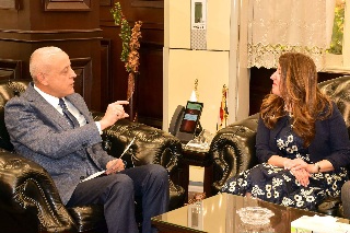 محافظ الأقصر يستقبل السفيرة الأمريكية بالقاهرة لبحث المزيد من مجالات التعاون المشترك

