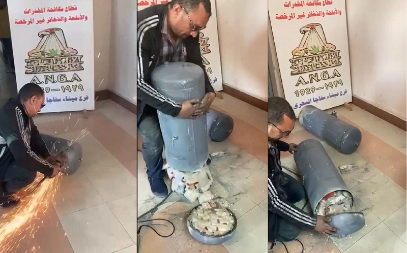 الداخلية تحبط محاولة تهريب شحنة مخدرات بقيمة مليار جنيه