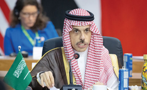 وزير الخارجية يعلن انضمام السعودية للتحالف الدولي ضد الجوع والفقر


