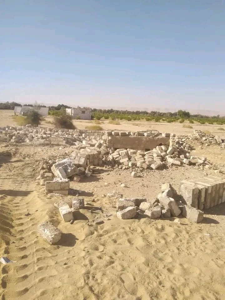 استرداد ٤٢٠ ألف متر أراضي أملاك دولة بجنوب الأقصر ضمن الموجة ٢٤ لإزالة التعديات 

