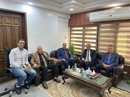 رئيس هيئة الاستشعار من البُعد يبحث آليات التعاون مع نظيره الليبي