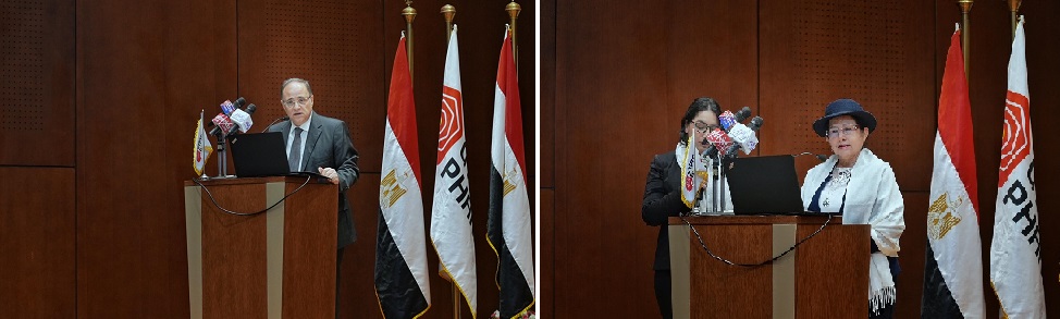 رئيس هيئة الدواء المصرية يصطحب وزيرة خارجية بوليفيا في جولة تفقدية لمدينة الدواء المصرية