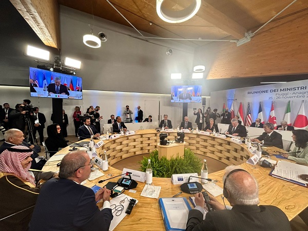 مصر تشارك في اجتماع G7 بإيطاليا لبحث وقف التصعيد وتعزيز الاستجابة الإنسانية في غزة ولبنان







