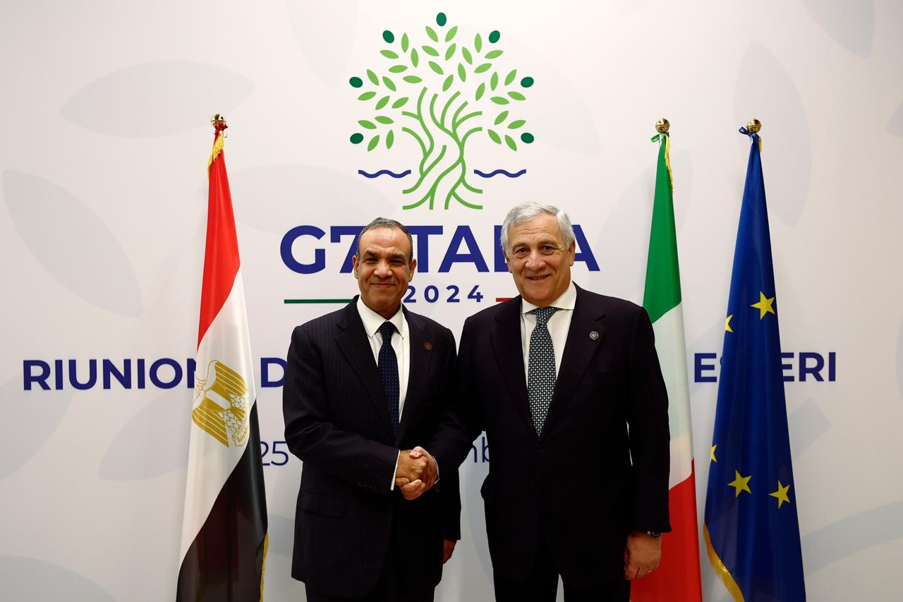 وزير الخارجية يلتقي نظيره الإيطالي على هامش اجتماع مجموعة السبع






