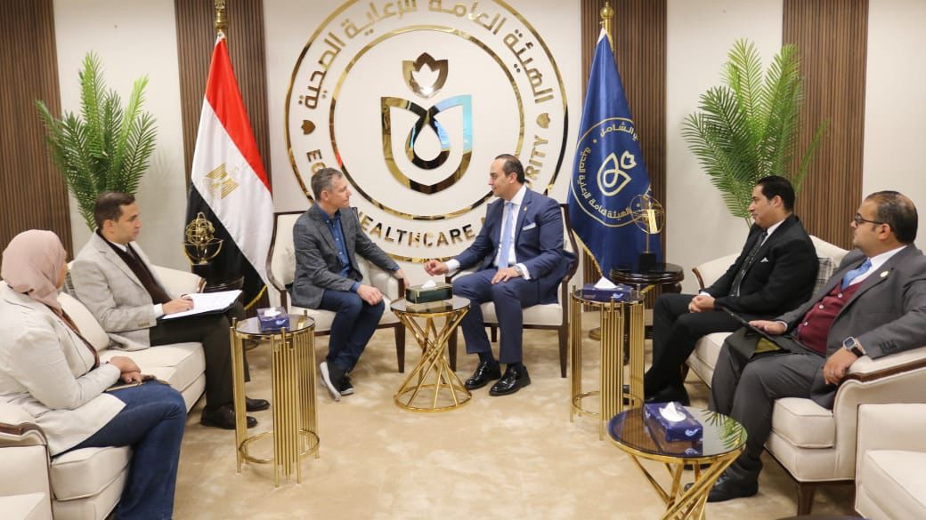 رئيس «الرعاية الصحية» يبحث التعاون مع الرئيس التنفيذي للاتحاد الدولي للمستشفيات