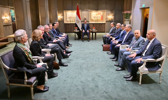 السيسي يبحث تعزيز الاستثمارات الخضراء مع قادة الشركات النرويجية الكبرى






