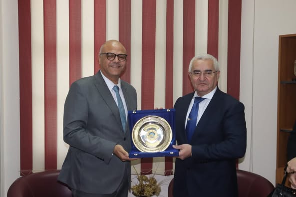 محافظ القليوبية يستقبل سفير أذربيجان والوفد المرافق له بالقناطر الخيرية

