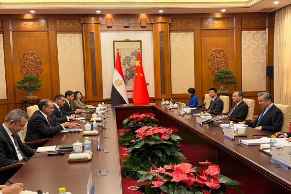 وزير الخارجية يترأس الجانب المصري في الجولة الرابعة للحوار الاستراتيجي بين مصر والصين

