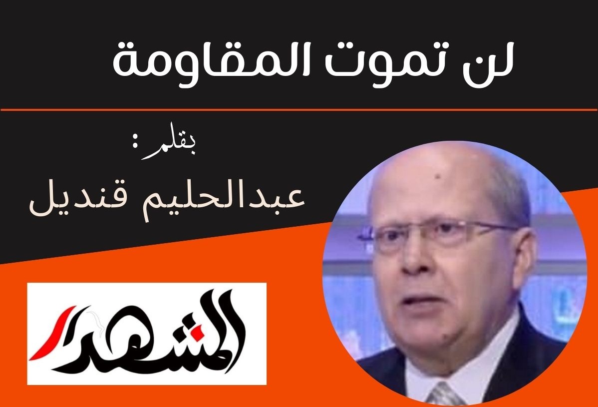 لن تموت المقاومة  

