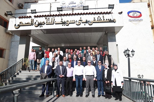 وزير الصحة يشيد بالخدمة الطبية خلال زيارته مستشفى التأمين الصحي ببني سويف