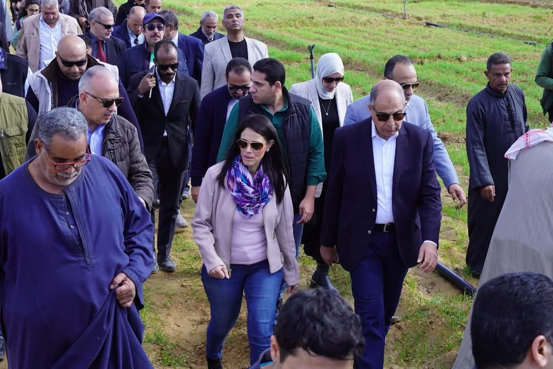 المشاط تتفقد أعمال تطور الري ومحطات الطاقة الشمسية والمدارس الحقلية والزراعية غرب سمالوط
